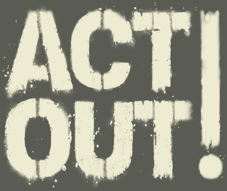 brand symbol for ActOut!